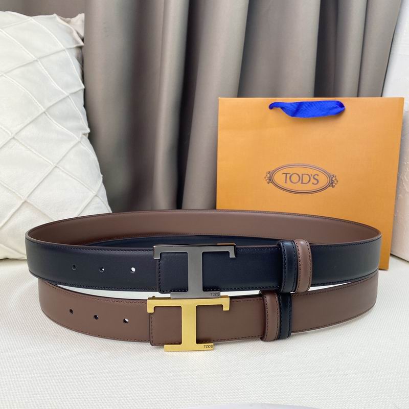 Tod's belt 34mmX95-125cm 7D01